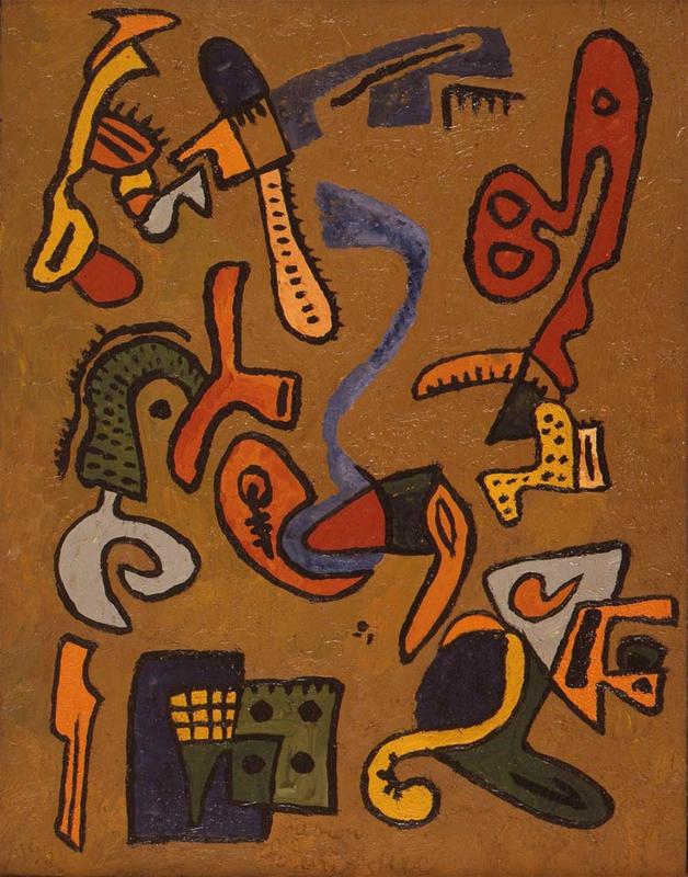 GASTON CHAISSAC - QUELQUES OEUVRES 1951