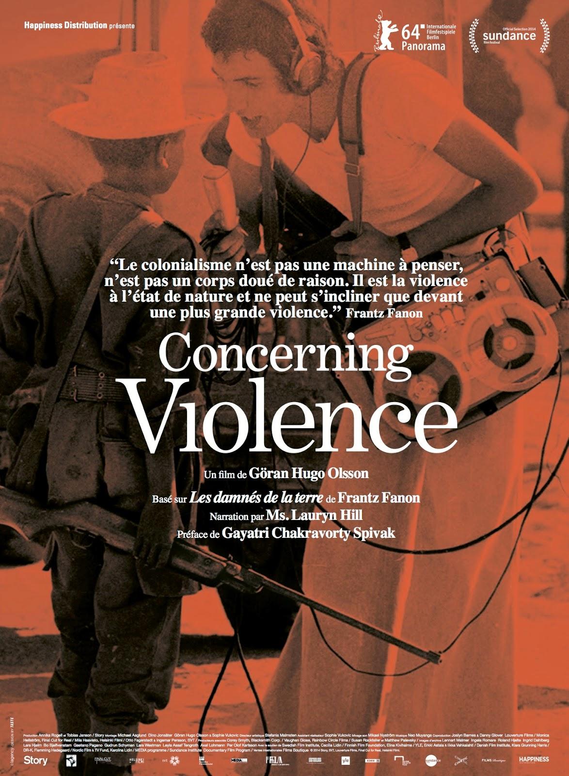 CINEMA: Concerning Violence (2014), au cœur des ténèbres / heart of darkness