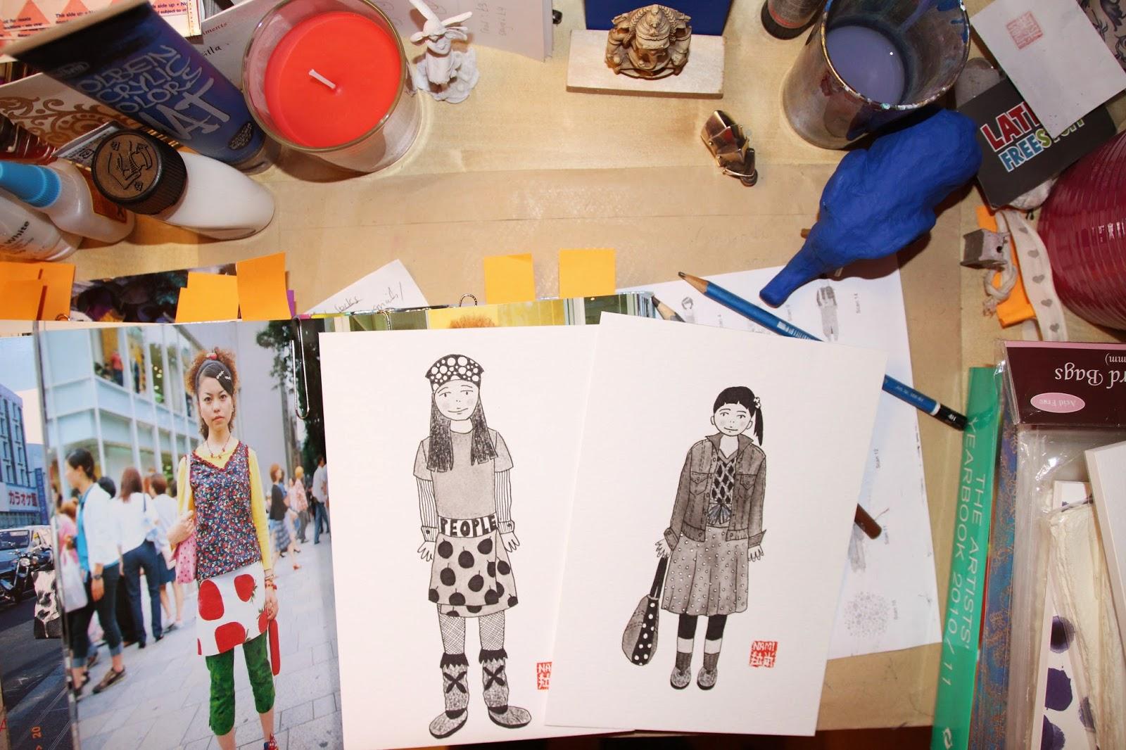 Les illustrations de Nami Les illustrations de Nami