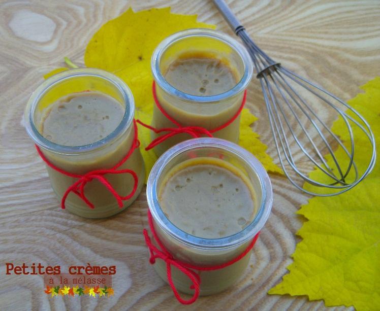 Petites crèmes à la mélasse Sans titre