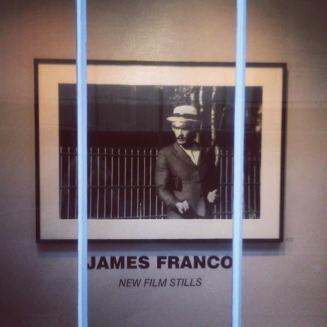 Tu as toujours rêvé de passer un samedi après-midi avec #JamesFranco ? Réjouis toi c'est désormais possible à la #galerieCinéma #Paris