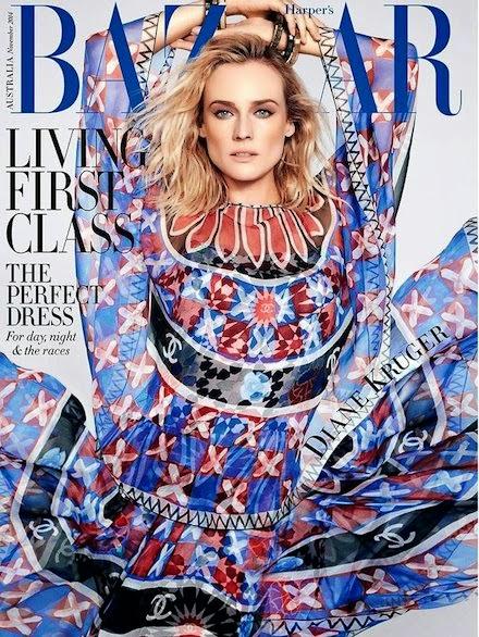 Diane Kruger en cover girl du Harper's Bazaar australien du mois de Novembre... Diane Kruger en cover girl du Harper's Bazaar australien du mois de Novembre...