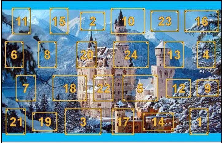 Un calendrier de l'Avent dédié à Louis II de Bavière