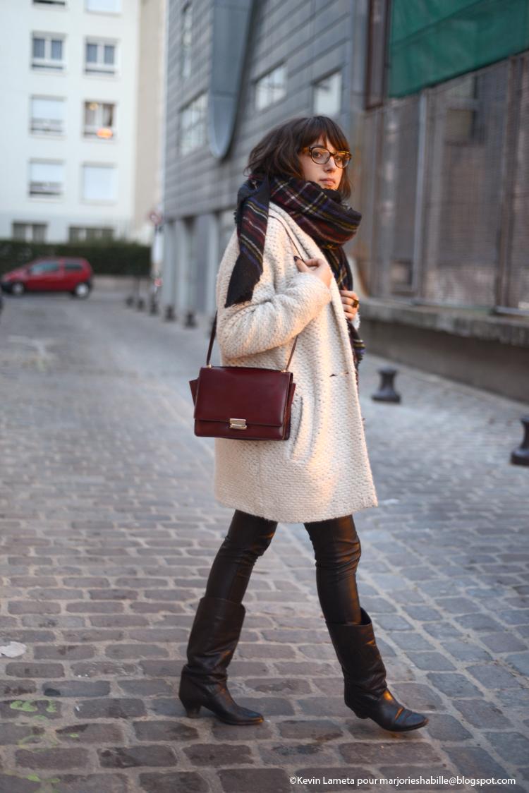Un manteau doudou et un sac trop chou Un manteau doudou et un sac trop chou