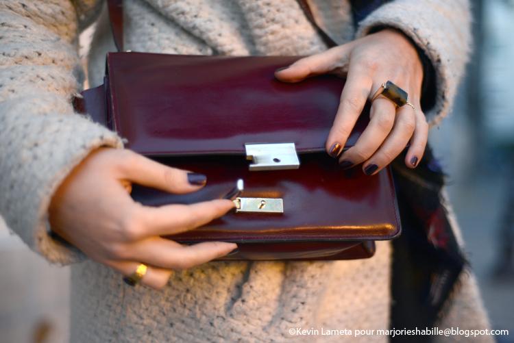 Un manteau doudou et un sac trop chou Un manteau doudou et un sac trop chou