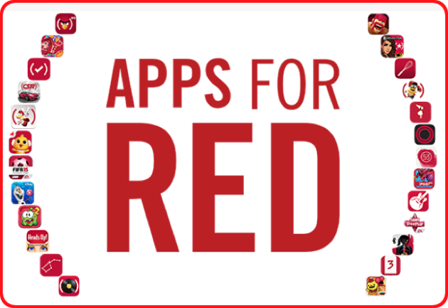 Apple RED: journée mondiale de lutte contre le SIDA… ou presque! Apps for red