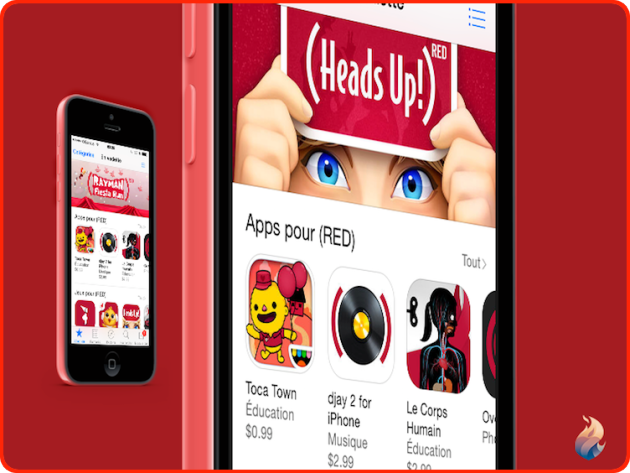Apple RED: journée mondiale de lutte contre le SIDA… ou presque! Apple-heads-up