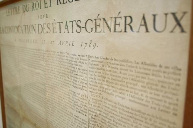 Nos dernières acquisitions Double page Lettre Roi Nos dernières acquisitions