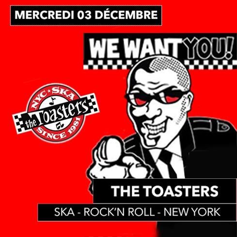 Programmation décembre Db Narbonne the toasters