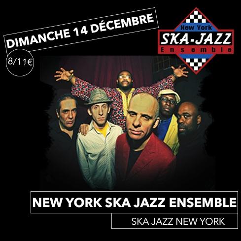 Programmation décembre Db Narbonne new york ska