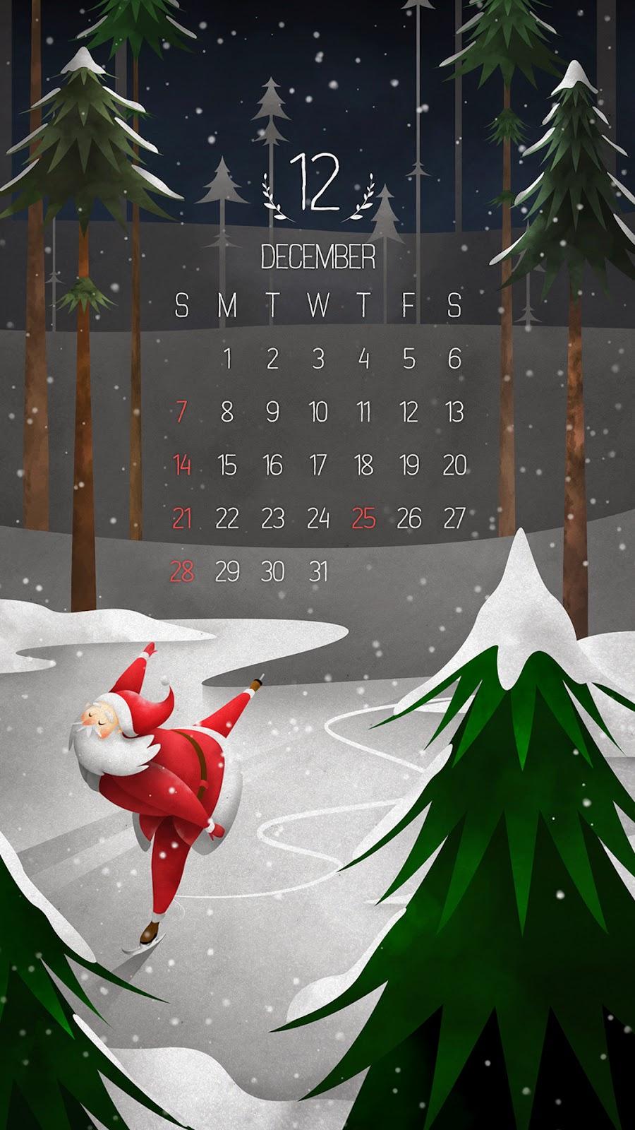 Fond d'écran, wallpaper smartphone portable noël décembre