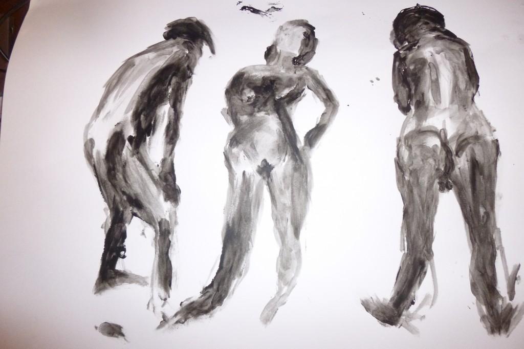 La peinture aux doigts à l’acrylique . . .et pourquoi pas à l’aquarelle P1010003