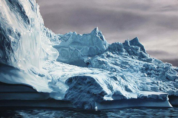 La peinture aux doigts à l’acrylique . . .et pourquoi pas à l’aquarelle Zaria Forman