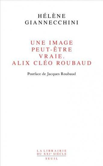 Une image peut être vraie. Alix Cléo Roubaud, par Hélène Giannecchini 9782021137576