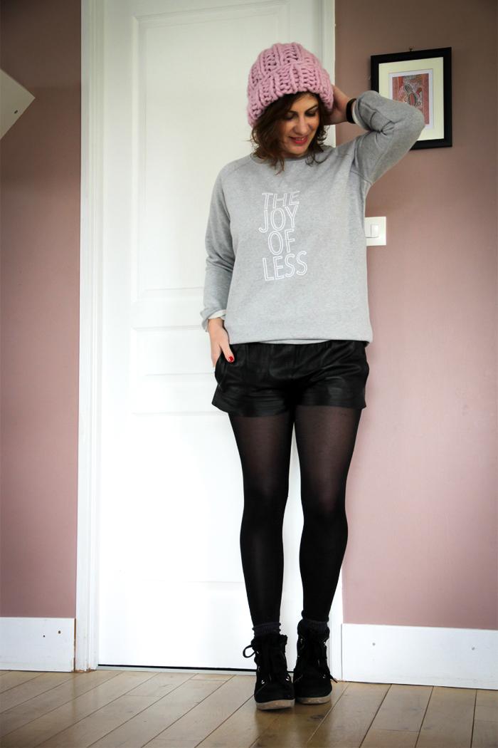 LE sweat gris // Coolab joy1