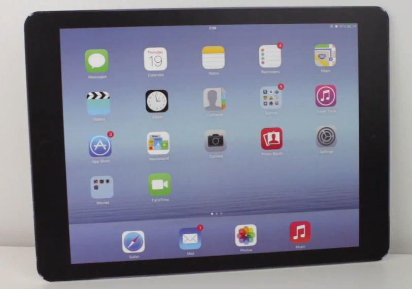 iPad Air Plus iPad Pro maquette