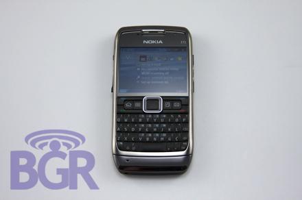 Nokia E71 Front