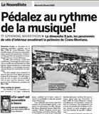 7e marathon de vélo d'appartement