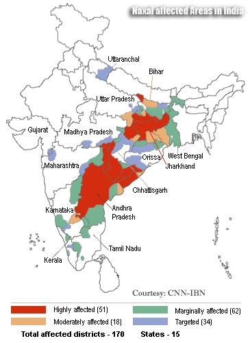 Mao en Inde : le mouvement Naxalite