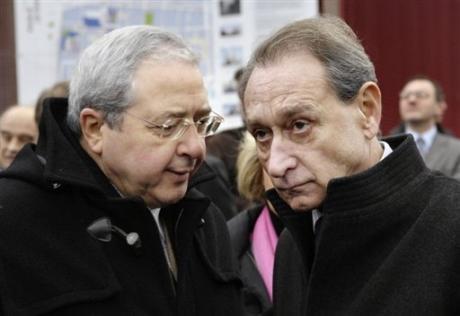 RER, tours et gouvernance, nouvel épisode du feuilleton du Grand-Paris huchon-delanoe-afp-stephane-de-sakutin.1211993065.jpg