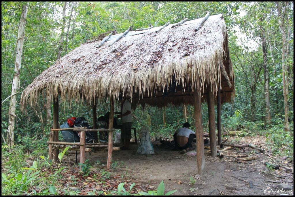 Chi Pat et le trek dans la jungle Etape