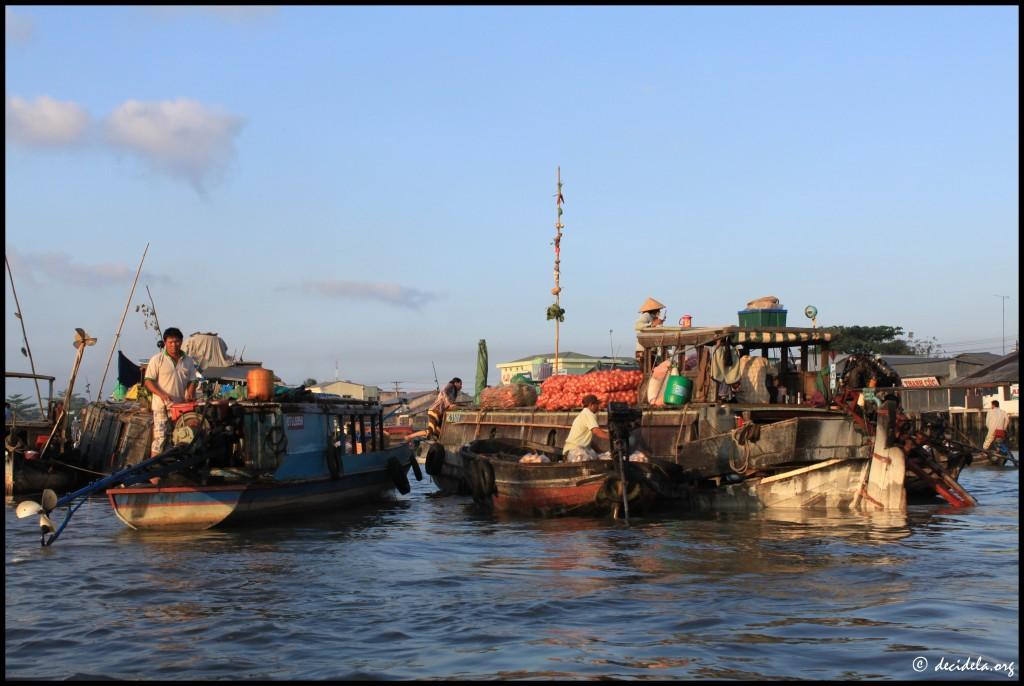 Marché flottant de Caï Rang