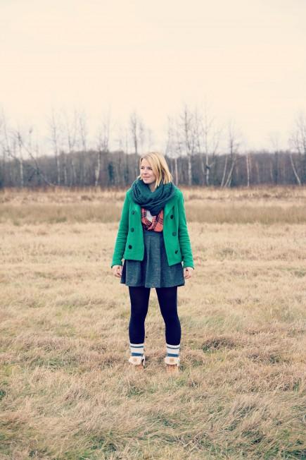 Look book cozy campagne avec les bottes Palladium look book palladium bulles et bottillons 1