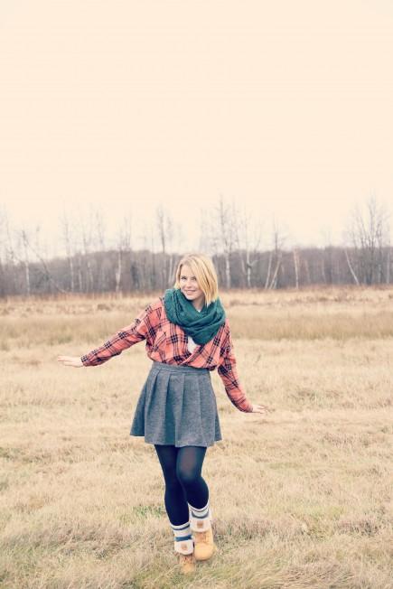 Look book cozy campagne avec les bottes Palladium look book palladium bulles et bottillons robe