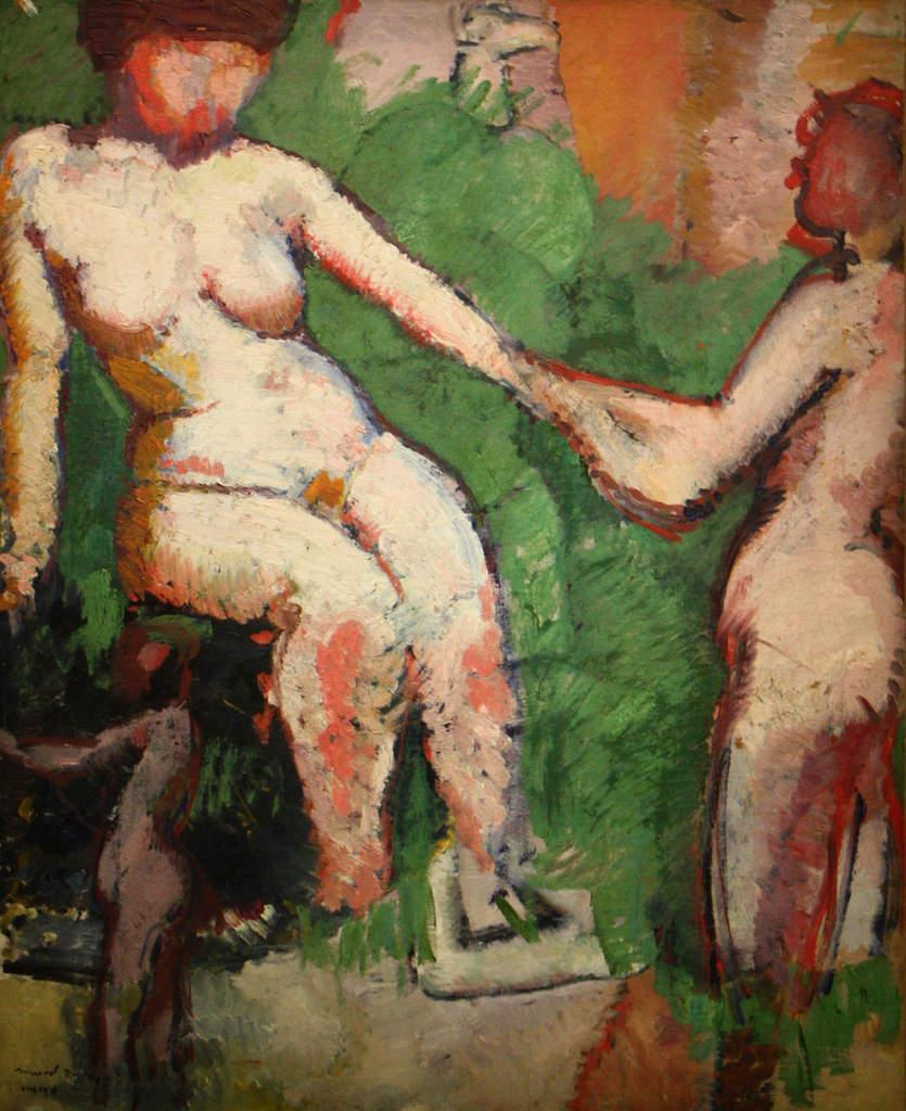 MARCEL DUCHAMP Deux nus, 1910 Huile sur toile Achat, 1975 Centre Pompidou, musée national d’art moderne, Paris