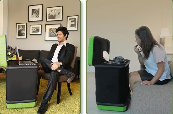 Fugu Luggage, la valise multifonctions Fugu Luggage, la valise multifonctions