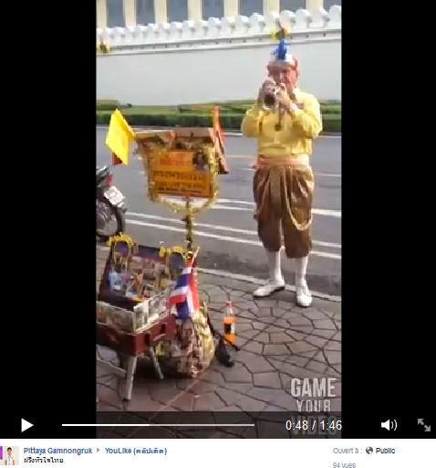 Thailande le roi, l'anniversaire,le farang et la mer