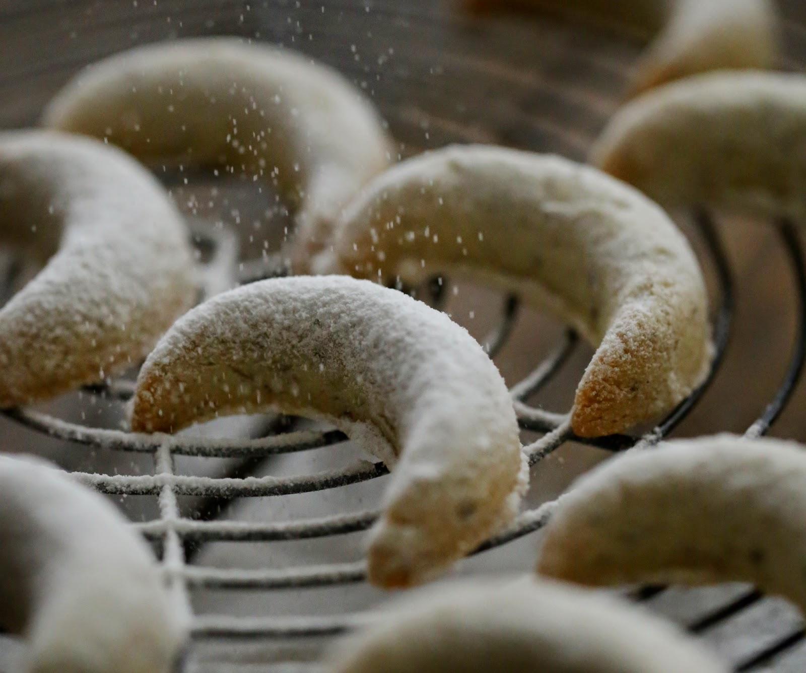 Croissants à la vanille , un incontournable de Noël  (recette de Christophe Felder)