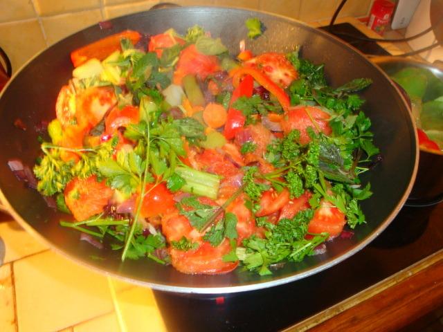 LE POISSON FAÇON TAJINE !!diététique mais bon !!!