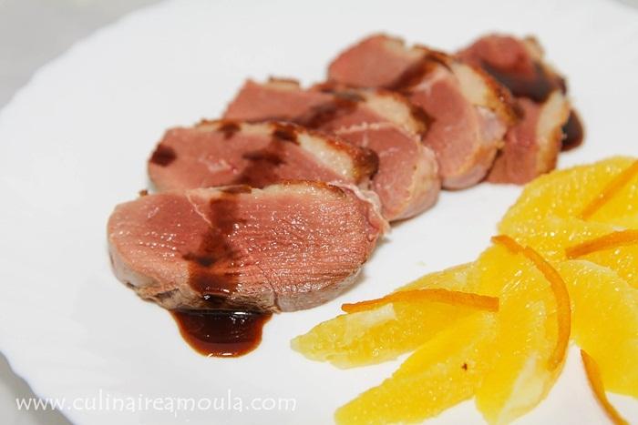 Magrets de canard, sauce orange et vinaigre balsamique Magrets de canard, sauce orange et vinaigre balsamique