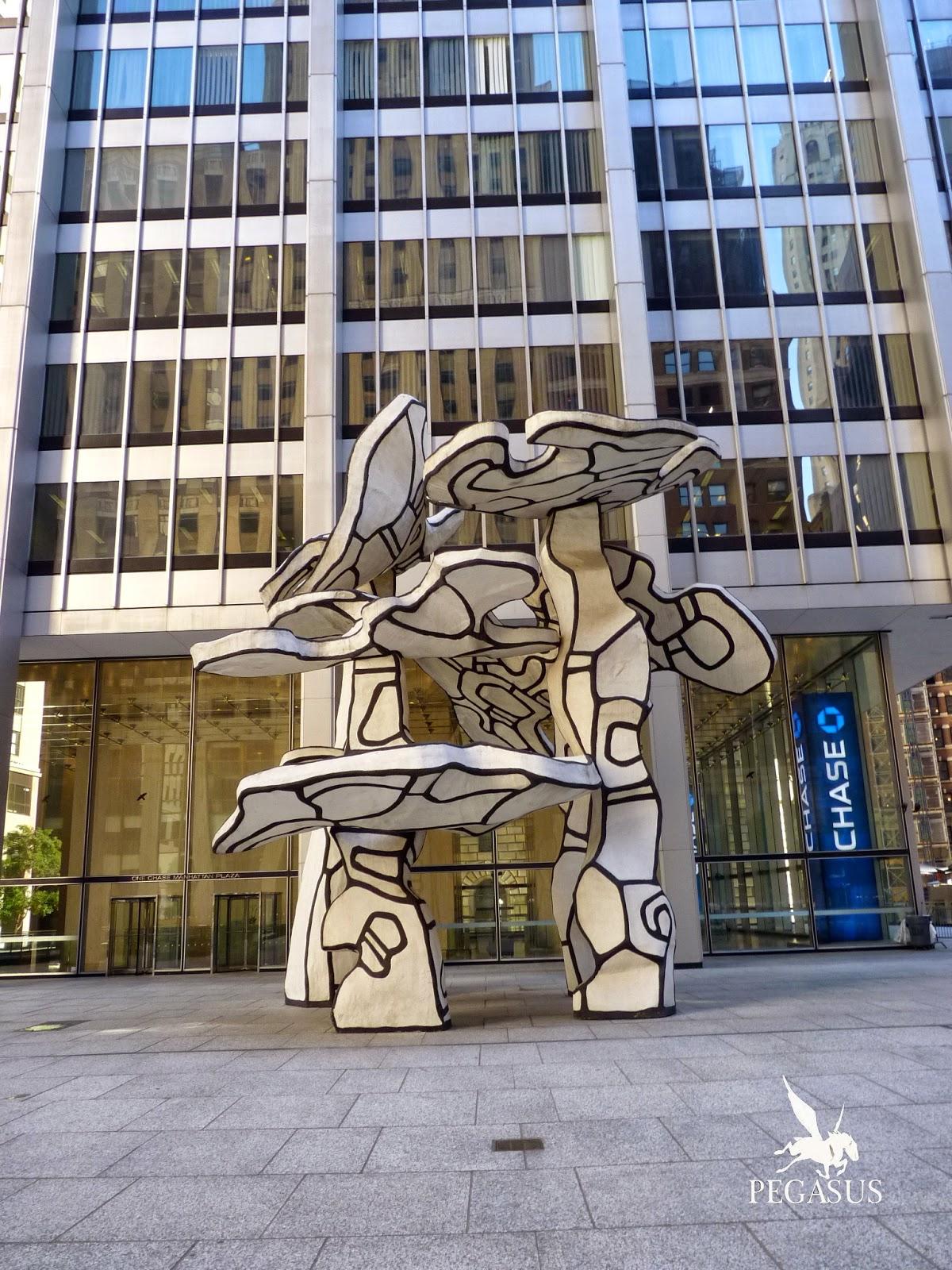 Sculptures à Manhattan