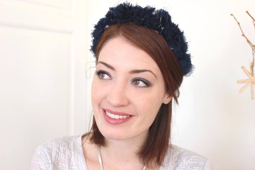 Make-up de Fêtes : un smoky gris irisé Make-up de Fêtes : un smoky gris irisé