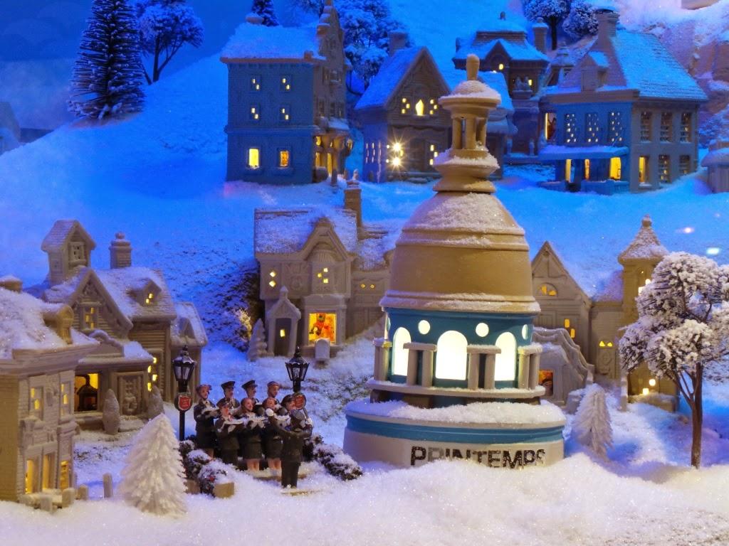 Préparer Noël #2 : Occuper les enfants avec les vitrines du Printemps Haussmann et  le Playmobil Funpark!