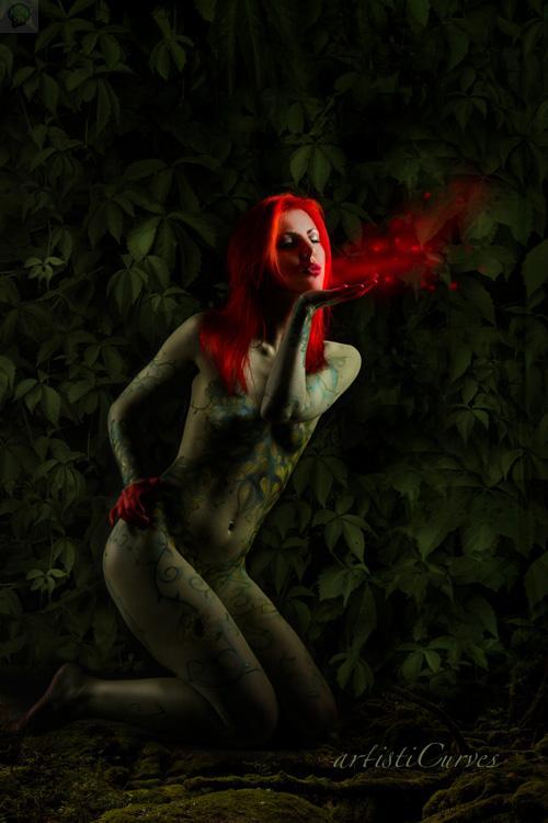 Cosplay – BodyPaint – Poison Ivy #36