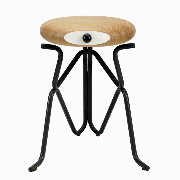 Companion tabouret poétique par Phillip Grass Companion tabouret poétique par Phillip Grass