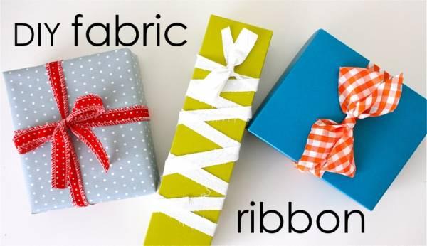 DIY : ruban de tissu pour empaqueter vos cadeaux! DIY : ruban de tissu pour empaqueter vos cadeaux!