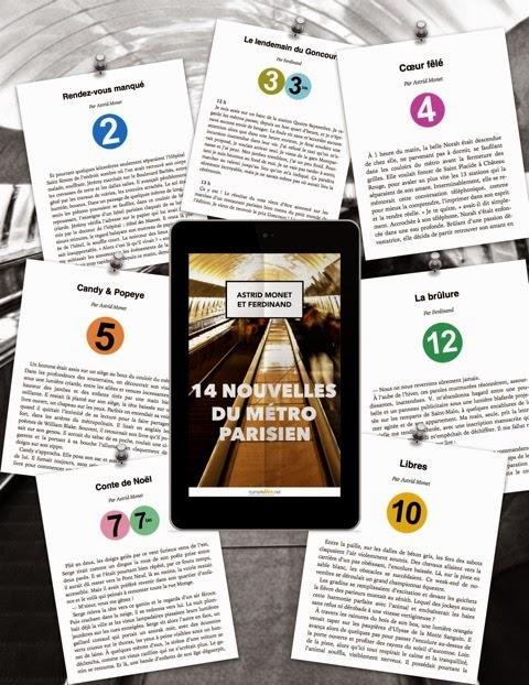 14 nouvelles du métro parisien - Astrid Monet & Ferdinand 14 nouvelles du métro parisien - Astrid Monet & Ferdinand