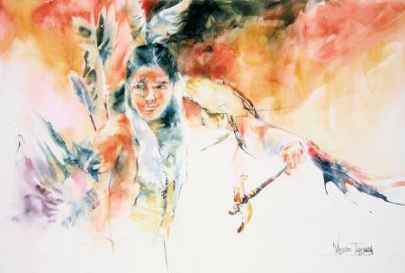 Les couleurs de Virginie, par Virginie Tanguay… chat qui louche maykan alain gagnon francophonie