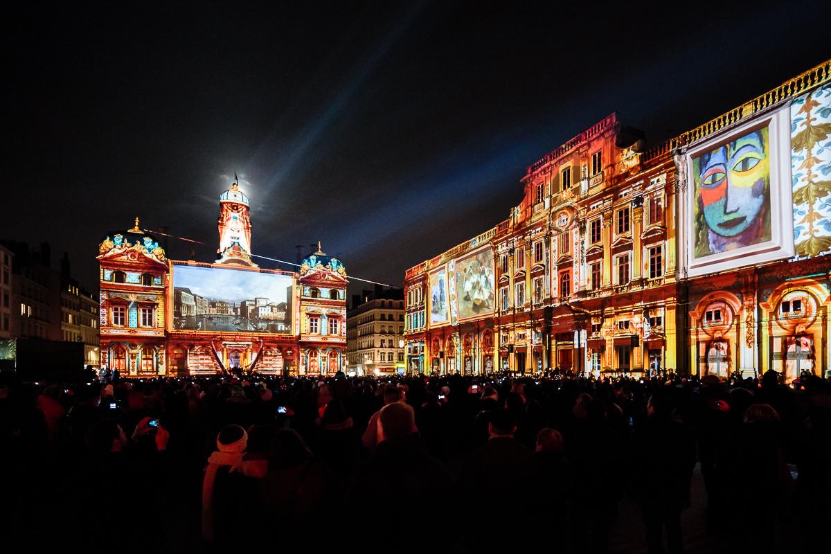 Place des Terreaux FDL2014 BD©b rob 09 Fête des Lumières 2014, soir 2 et 3