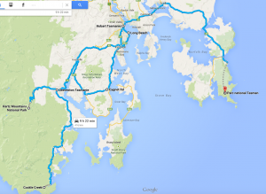 Hobart et ses environs : les immanquables itinéraire hobart tasmanie
