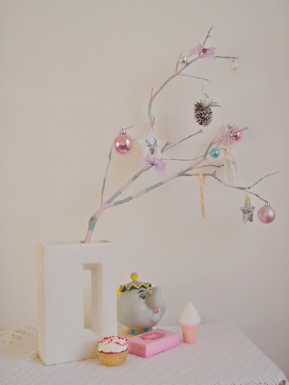 Noël pastel et sucré #4 : Les jolies branches