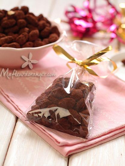  Amandes au chocolat, idée de cadeau gourmand !