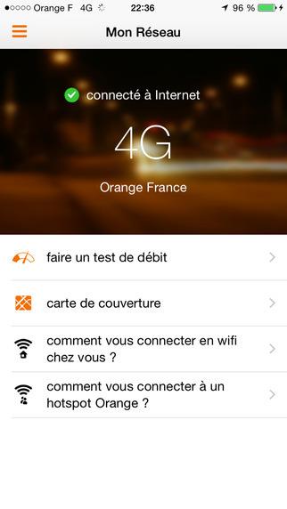 Wifi d'Orange devient Mon Réseau sur mon iPhone