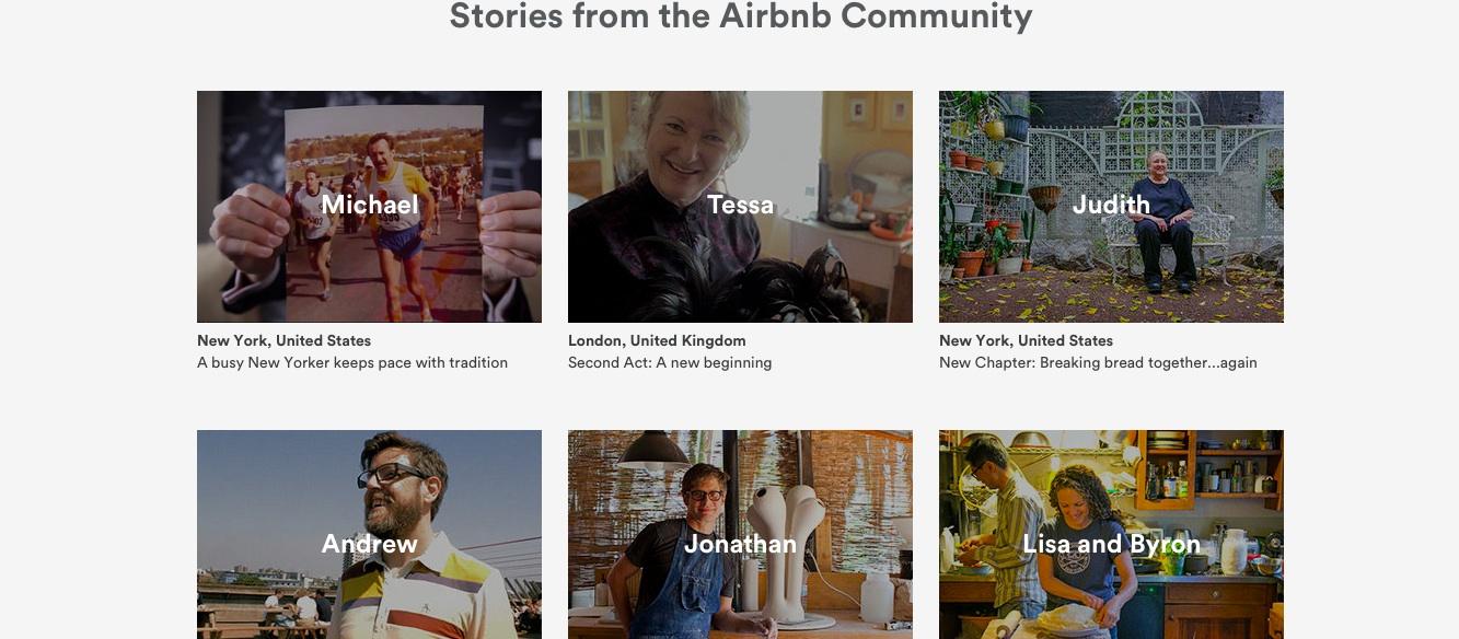 La stratégie de contenus gagnante d’Airbnb