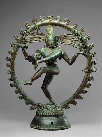Être libre ? Shiva as Lord of the Dance (Nataraja), c. 11th century, Copper alloy, Chola period (The Metropolitan Museum of Art)
