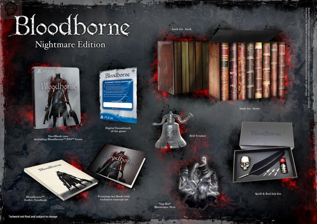 bloodborne edition cauchemar Bloodborne : Deux éditions collectors de prévues  ps4 collector Bloodborne 